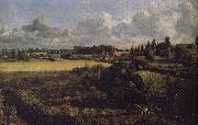 The Kitchen Garden at East Bergholt House,Essex John Constable
